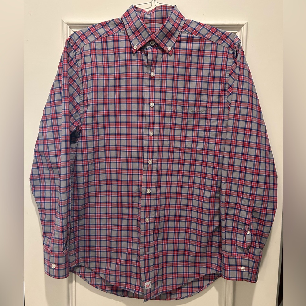 Vineyard Vines Performance Classic Fit Murray Shirt Size Small